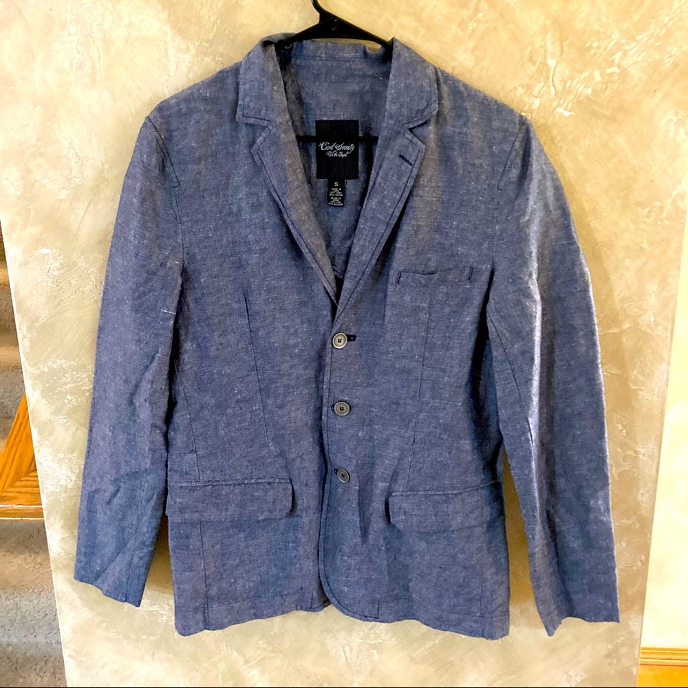 Civil Society “We The People” Linen Blend Blazer